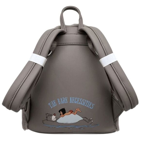 Loungefly Disney Jungle Book Baloo Bear Fuzzy Cosplay Figural Backpack - Picture 4 of 6